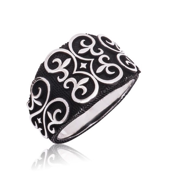 925 Sterling Silver Men's Rings Gift For Him - Picture 8 of 8